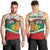 Republic of Bulgaria Personalized Men Tank Top Crowned Golden Lion Suedinenieto Pravi Silata