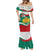 Republic of Bulgaria Personalized Mermaid Dress Crowned Golden Lion Suedinenieto Pravi Silata