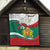 Republic of Bulgaria Personalized Quilt Crowned Golden Lion Suedinenieto Pravi Silata