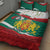 Republic of Bulgaria Personalized Quilt Bed Set Crowned Golden Lion Suedinenieto Pravi Silata