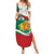 Republic of Bulgaria Personalized Summer Maxi Dress Crowned Golden Lion Suedinenieto Pravi Silata