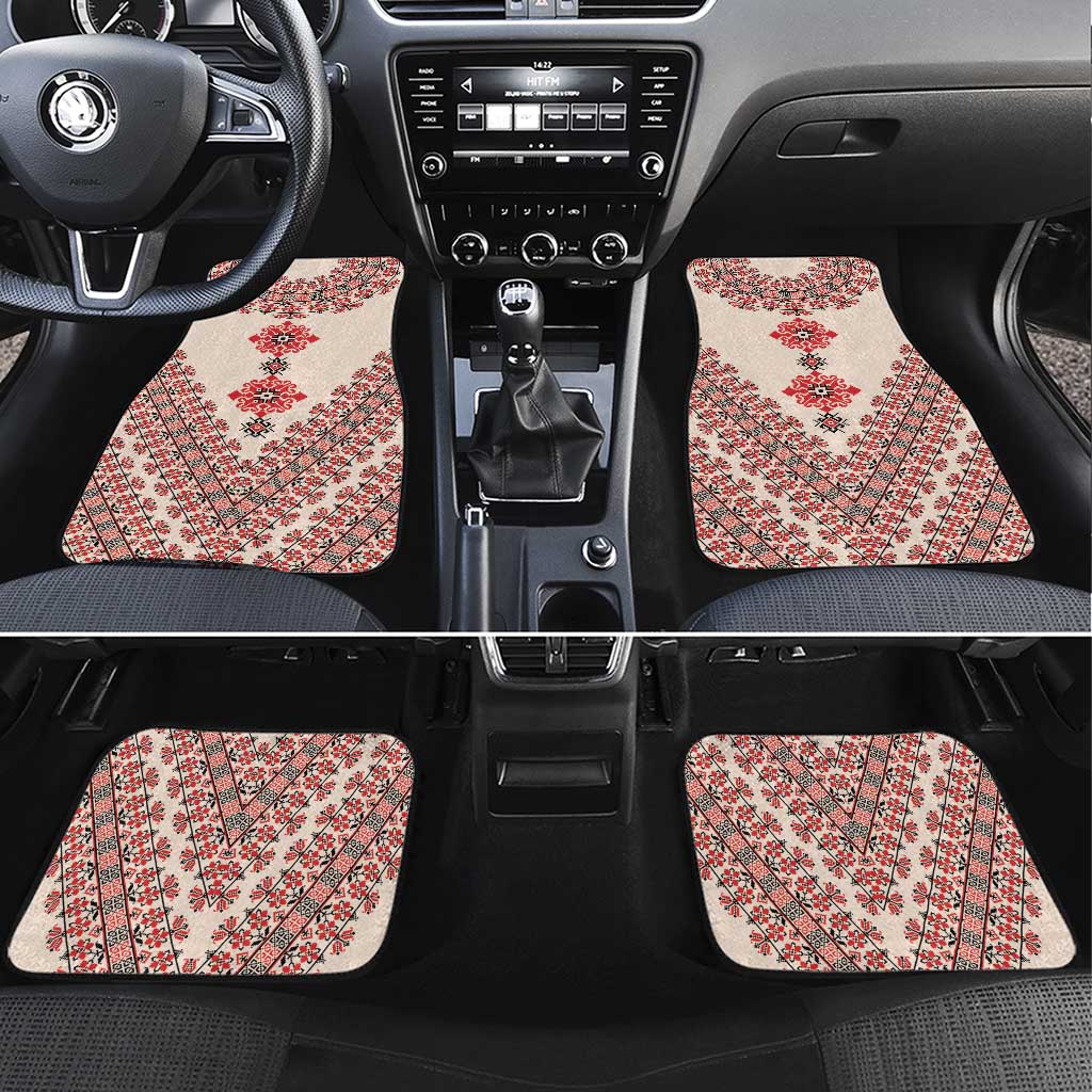 Baba Marta Day Martenitsa Car Mats Traditional Bulgarian Embroidery