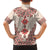 Baba Marta Day Martenitsa Family Matching Off The Shoulder Long Sleeve Dress and Hawaiian Shirt Traditional Bulgarian Embroidery