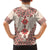 Baba Marta Day Martenitsa Family Matching Off Shoulder Maxi Dress and Hawaiian Shirt Traditional Bulgarian Embroidery