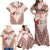 Baba Marta Day Martenitsa Family Matching Off Shoulder Maxi Dress and Hawaiian Shirt Traditional Bulgarian Embroidery