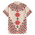 Baba Marta Day Martenitsa Family Matching Off Shoulder Maxi Dress and Hawaiian Shirt Traditional Bulgarian Embroidery