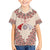 Baba Marta Day Martenitsa Family Matching Off Shoulder Short Dress and Hawaiian Shirt Traditional Bulgarian Embroidery