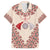 Baba Marta Day Martenitsa Family Matching Short Sleeve Bodycon Dress and Hawaiian Shirt Traditional Bulgarian Embroidery