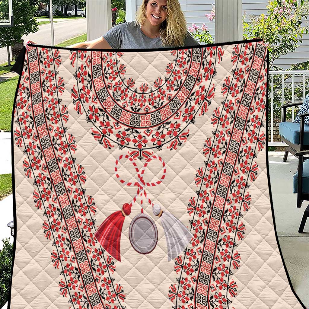 Baba Marta Day Martenitsa Quilt Traditional Bulgarian Embroidery