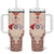 Baba Marta Day Martenitsa Tumbler With Handle Traditional Bulgarian Embroidery