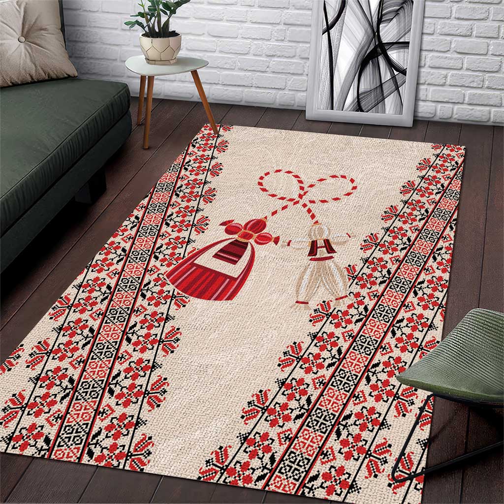 Bulgarian Martenitsa Area Rug Tradition March 1st Chestita Baba Marta