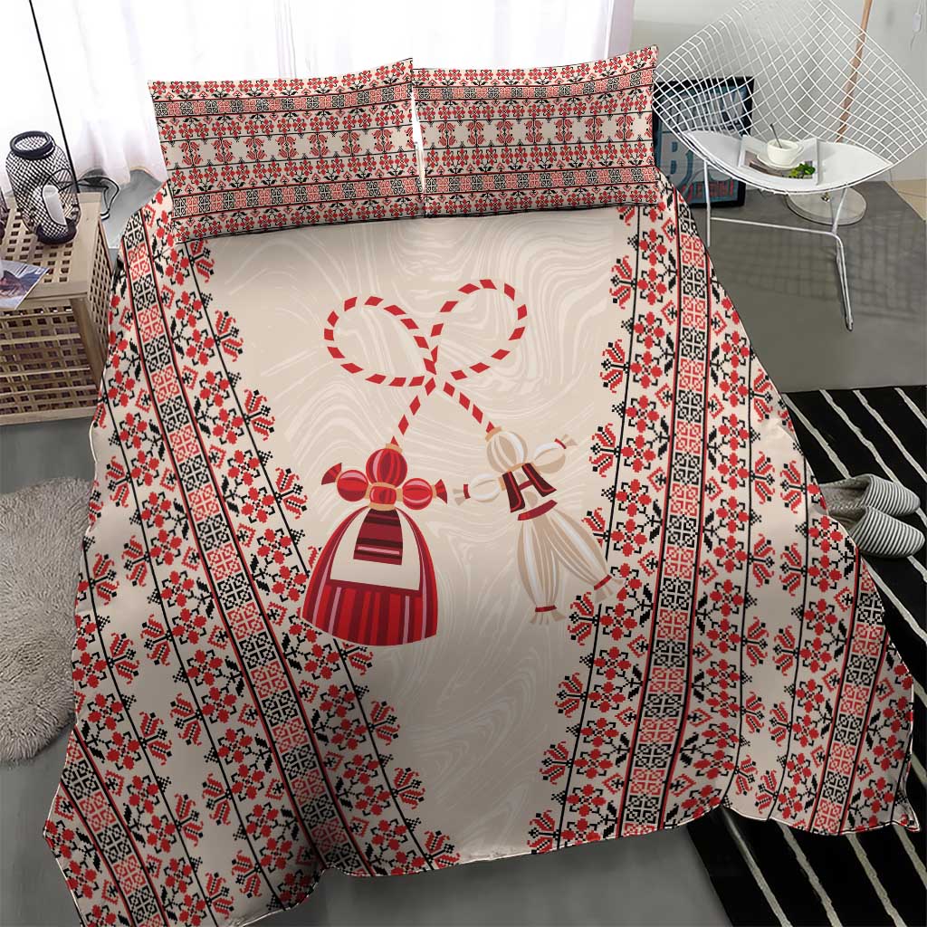 Bulgarian Martenitsa Bedding Set Tradition March 1st Chestita Baba Marta
