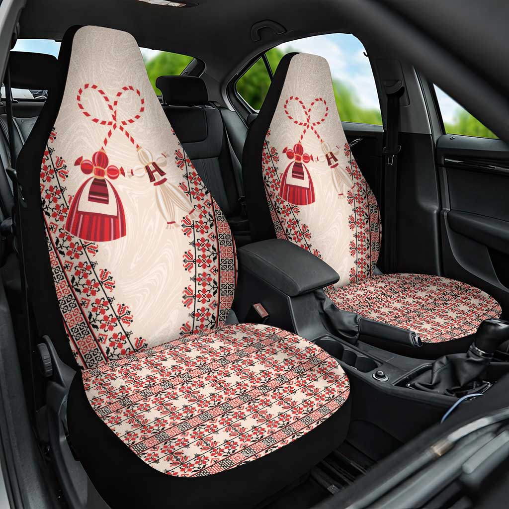 Bulgarian Martenitsa Car Seat Cover Tradition March 1st Chestita Baba Marta