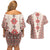 Bulgarian Martenitsa Couples Matching Off Shoulder Short Dress and Hawaiian Shirt Tradition March 1st Chestita Baba Marta