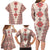 Bulgarian Martenitsa Family Matching Long Sleeve Bodycon Dress and Hawaiian Shirt Tradition March 1st Chestita Baba Marta