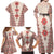 Bulgarian Martenitsa Family Matching Off Shoulder Maxi Dress and Hawaiian Shirt Tradition March 1st Chestita Baba Marta