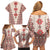 Bulgarian Martenitsa Family Matching Off Shoulder Short Dress and Hawaiian Shirt Tradition March 1st Chestita Baba Marta