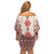 Bulgarian Martenitsa Family Matching Off Shoulder Short Dress and Hawaiian Shirt Tradition March 1st Chestita Baba Marta