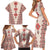 Bulgarian Martenitsa Family Matching Short Sleeve Bodycon Dress and Hawaiian Shirt Tradition March 1st Chestita Baba Marta