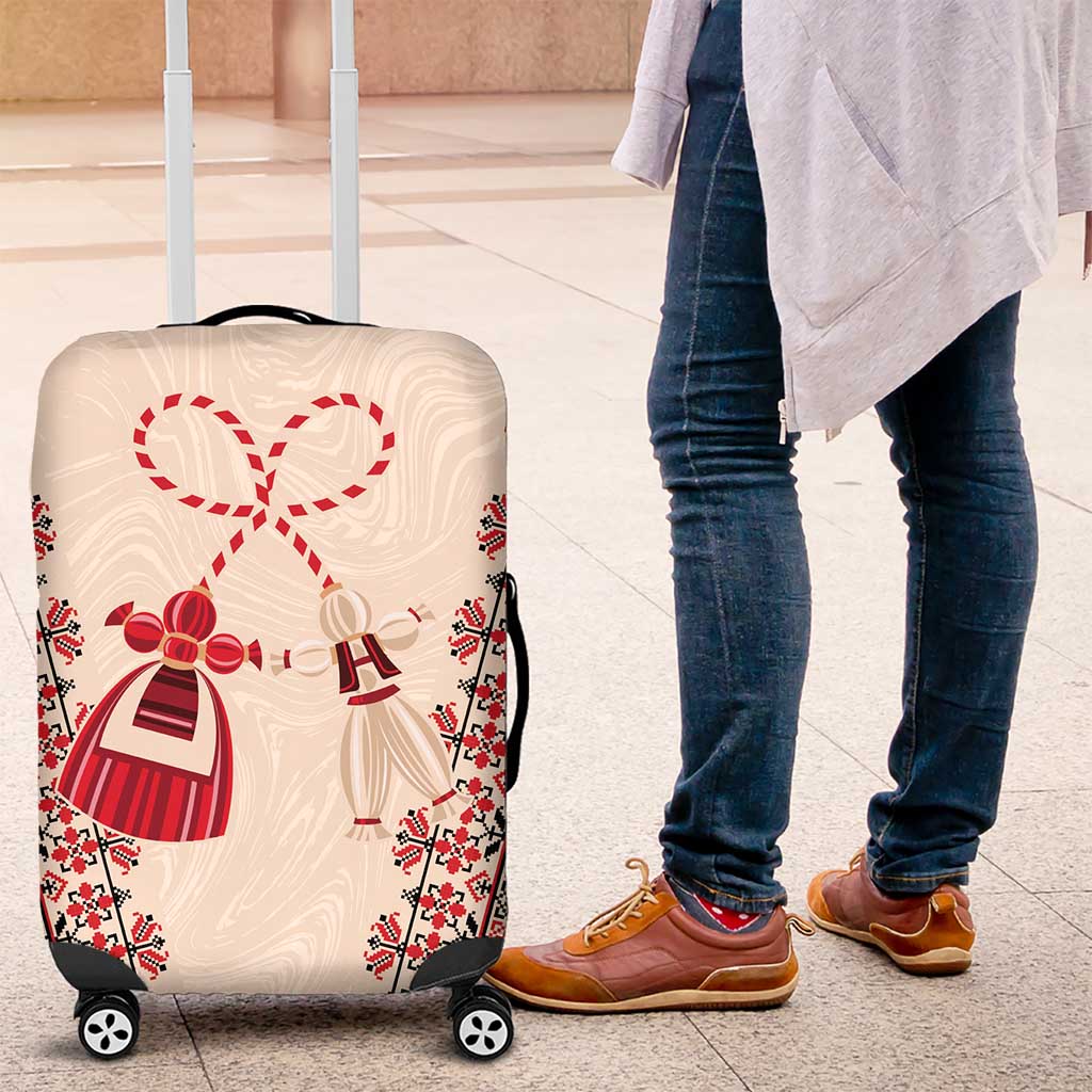 Bulgarian Martenitsa Luggage Cover Tradition March 1st Chestita Baba Marta