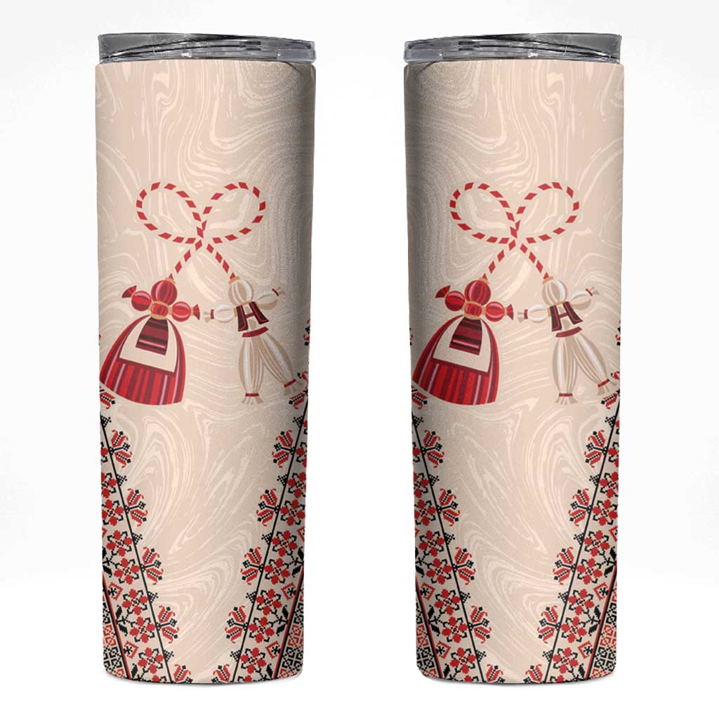 Bulgarian Martenitsa Skinny Tumbler Tradition March 1st Chestita Baba Marta