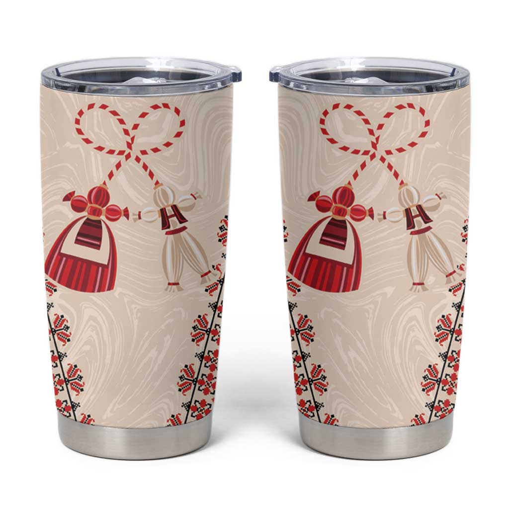 Bulgarian Martenitsa Tumbler Cup Tradition March 1st Chestita Baba Marta