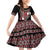 Martenitsa Martisor Day Family Matching Off Shoulder Short Dress and Hawaiian Shirt Traditional Romanian Folk Art