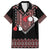 Martenitsa Martisor Day Family Matching Off Shoulder Short Dress and Hawaiian Shirt Traditional Romanian Folk Art