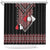 Martenitsa Martisor Day Shower Curtain Traditional Romanian Folk Art