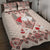 Vintage Martisor Day Martenitsa Quilt Bed Set Traditional Romanian Embroidery No1