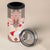 Vintage Martisor Day Martenitsa 4 in 1 Can Cooler Tumbler Traditional Romanian Embroidery No2