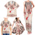 Vintage Martisor Day Martenitsa Family Matching Tank Maxi Dress and Hawaiian Shirt Traditional Romanian Embroidery No2