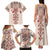 Vintage Martisor Day Martenitsa Family Matching Tank Maxi Dress and Hawaiian Shirt Traditional Romanian Embroidery No2