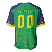 Custom Brazil Victory Dream Baseball Jersey Rumo Ao Hexa