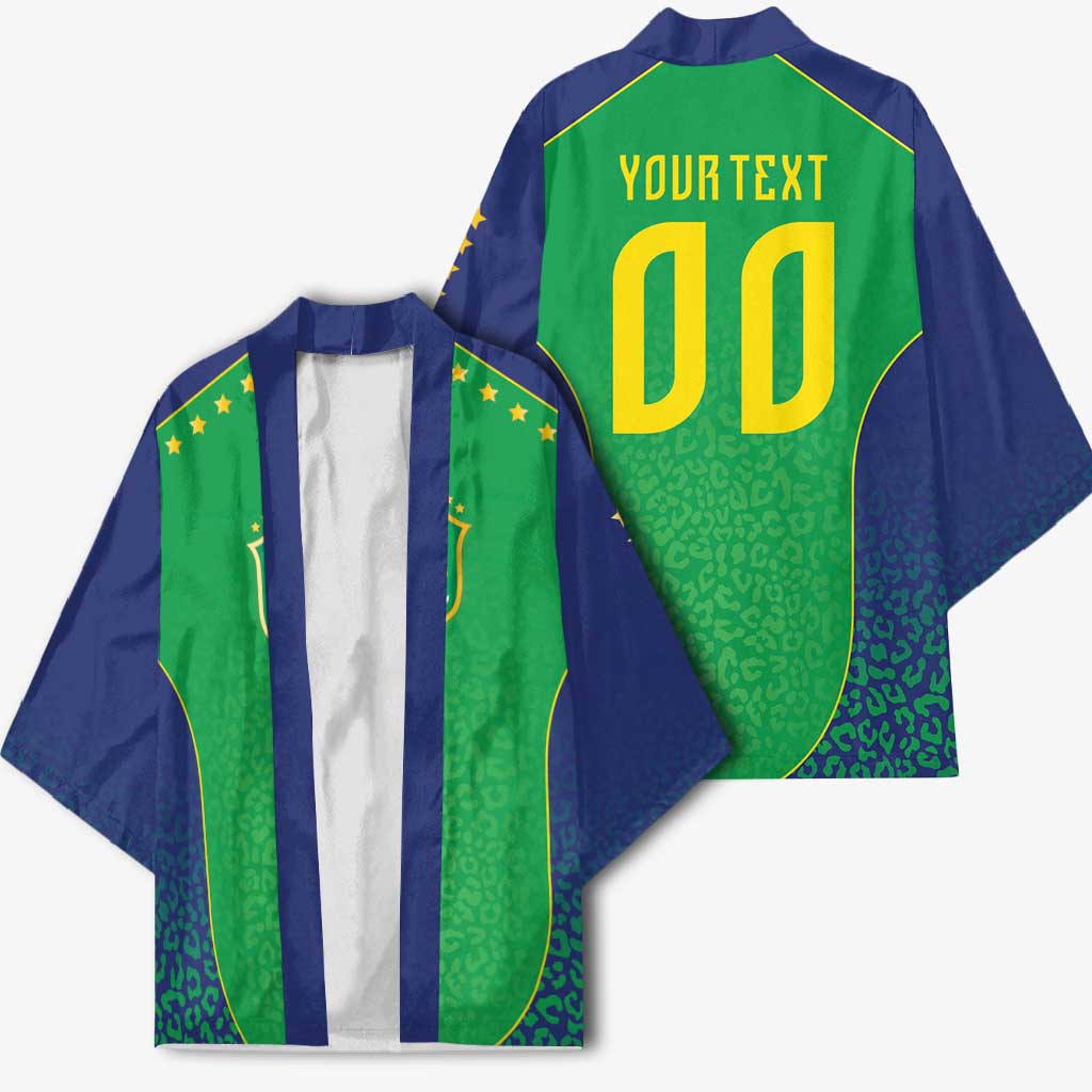 Custom Brazil Victory Dream Kimono Rumo Ao Hexa