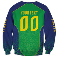 Custom Brazil Victory Dream Sweatshirt Rumo Ao Hexa