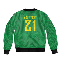 Custom Brazil WC26 Bomber Jacket Future Brasil Rumo Ao Hexa