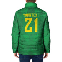 Custom Brazil WC26 Padded Jacket Future Brasil Rumo Ao Hexa