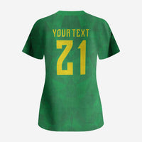 Custom Brazil WC26 Scrub Top Future Brasil Rumo Ao Hexa