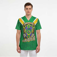 Custom Brazil WC26 Scrub Top Future Brasil Rumo Ao Hexa