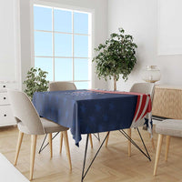 July 4th 1776 American Flag Vintage Personalized Tablecloth USA Independence Day