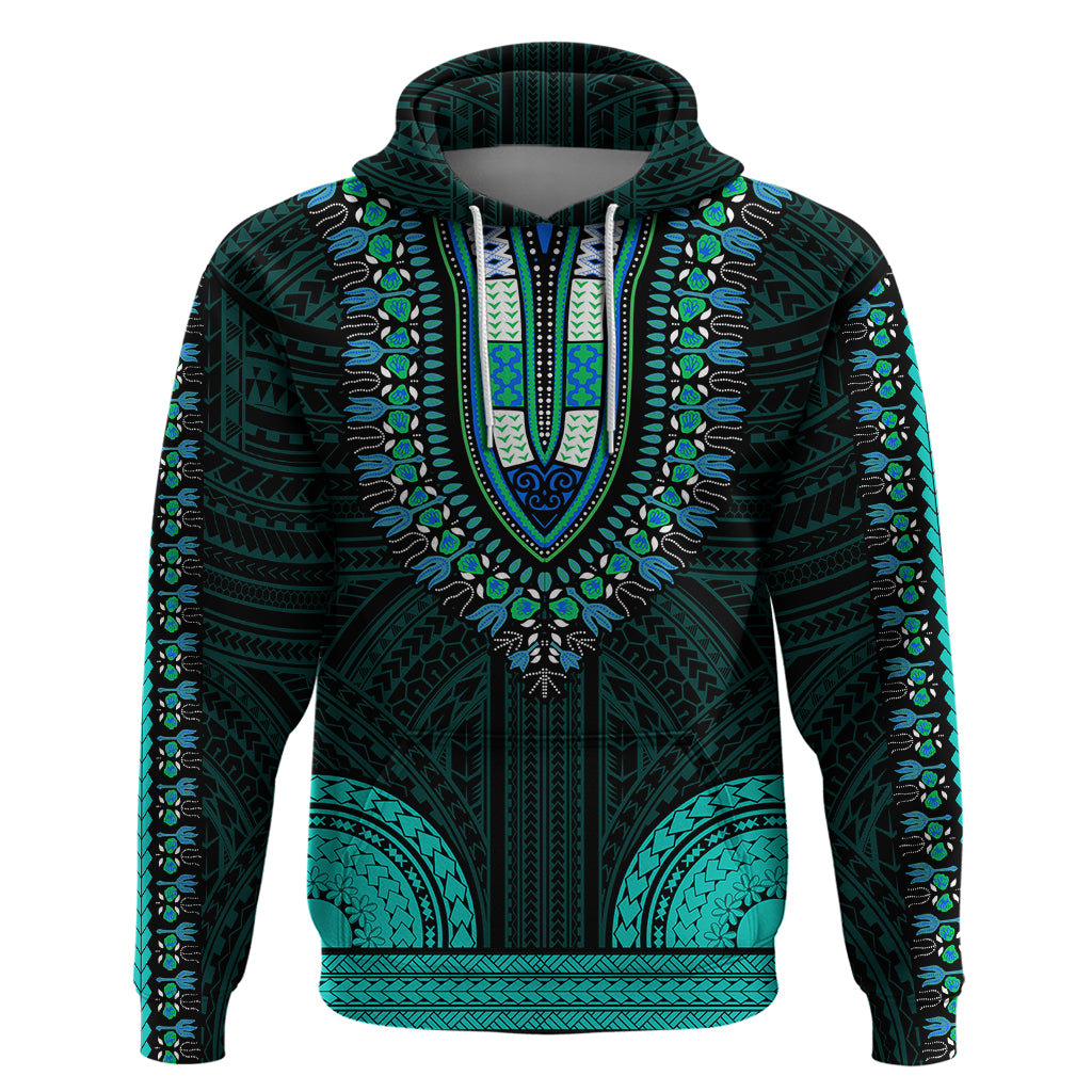 african-dashiki-hoodie-with-polynesian-pattern-teal