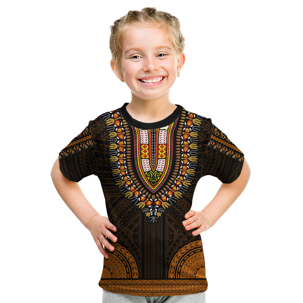 african-dashiki-kid-t-shirt-with-polynesian-pattern-gold