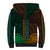 african-dashiki-sherpa-hoodie-with-polynesian-pattern-half-green-and-gold