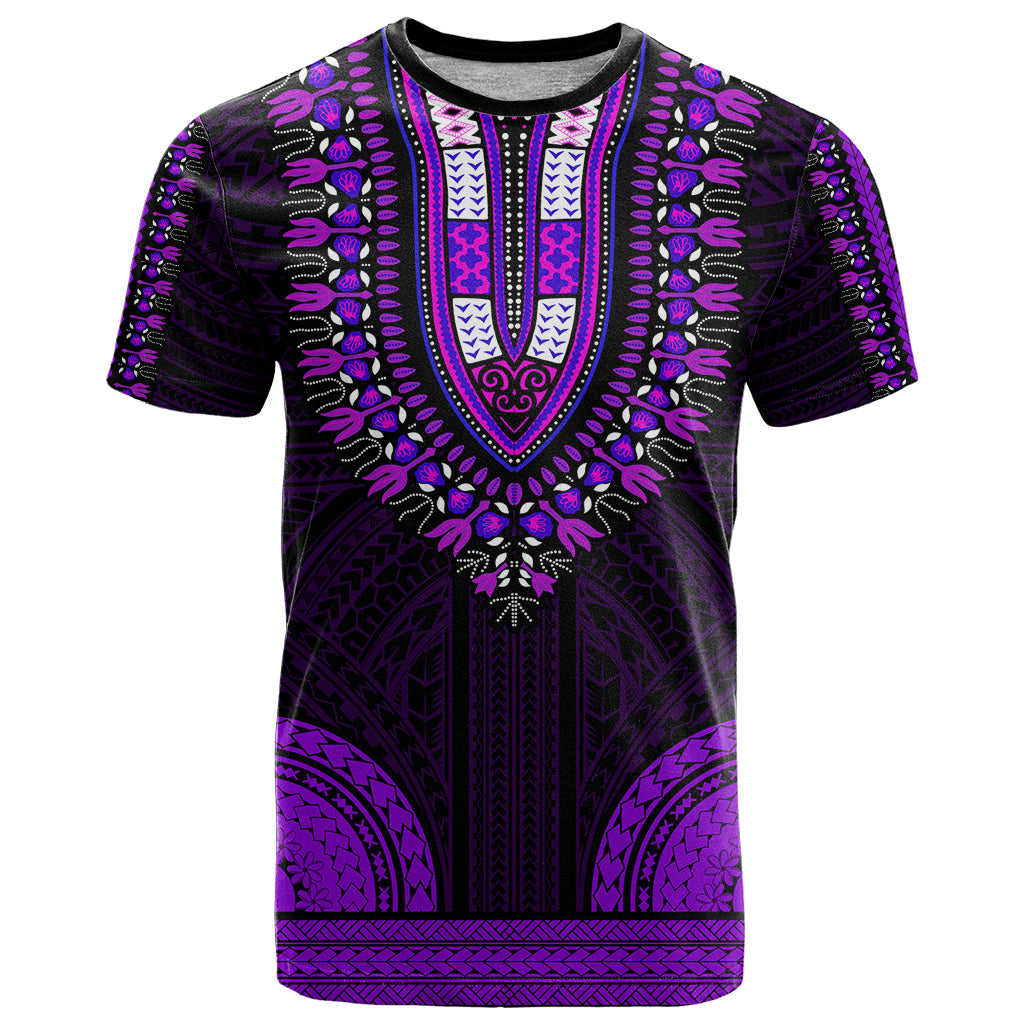 african-dashiki-t-shirt-with-polynesian-pattern-purple