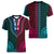 african-dashiki-women-v-neck-t-shirt-with-tapa-pattern-half-teal-and-pink