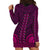 african-dashiki-hoodie-dress-with-tapa-pattern-pink