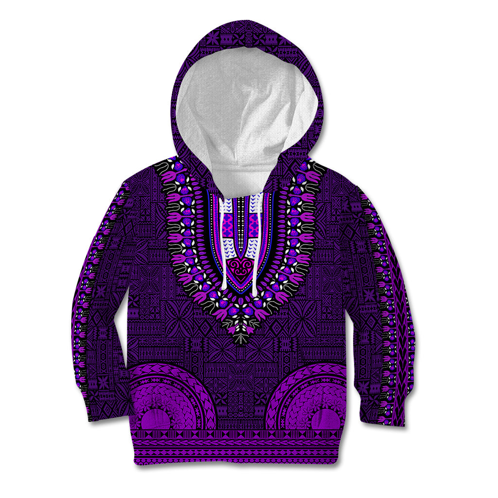 african-dashiki-kid-hoodie-with-tapa-pattern-purple