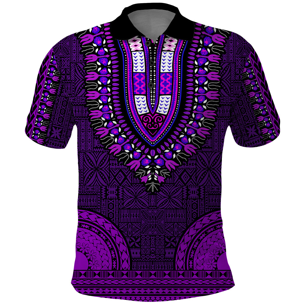 african-dashiki-polo-shirt-with-tapa-pattern-purple