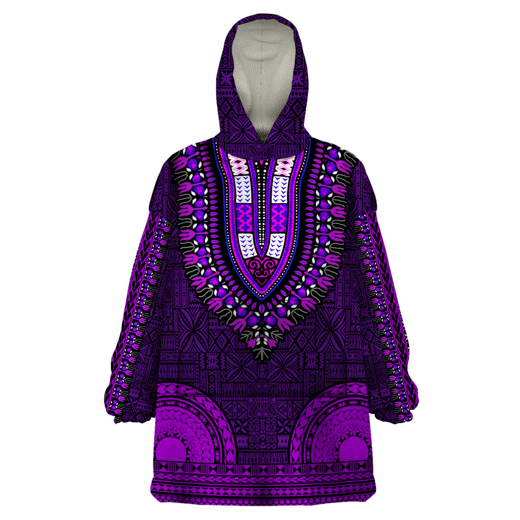 african-dashiki-wearable-blanket-hoodie-with-tapa-pattern-purple